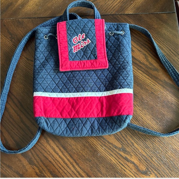 Quilted Keepers SEC Ole Miss Rebels quilted backpack
#olemiss #hottytoddy - Picture 1 of 5